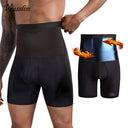 Compression Sauna Sweat Shorts Men Slimming Tummy Control