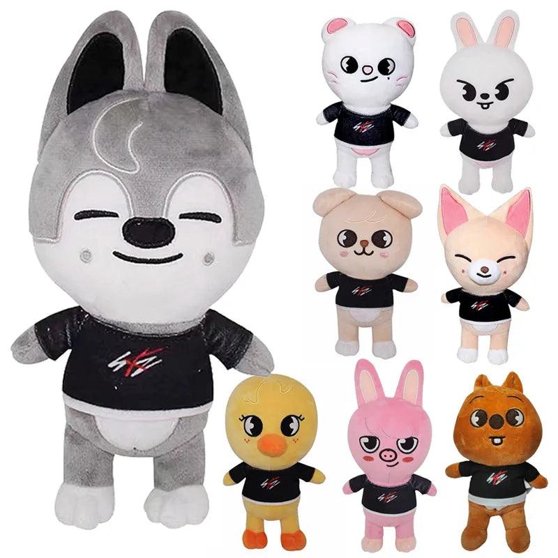 Skzoo Wolf Chan Plush: Adorable Cartoon Stuffed Animal for Fans  ourlum.com   