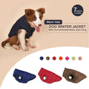 Cozy Winter Dog Jacket with Plush Inner Lining for French Bulldog Chihuahua Puppy  ourlum.com   