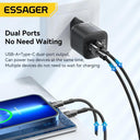 Essager 20W GaN PD USB C Charger - Rapid Charging for iPhone, , and More  ourlum.com   