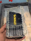 Stackable DEWALT Drill Parts Storage Box for Tool Organization