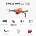 FIMI X8 MINI V2 Drone 4k Camera 9km Range Adventures