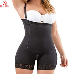 GUUDIA Tummy Control Body Shaper with Side Zip & Butt Lifting Technology