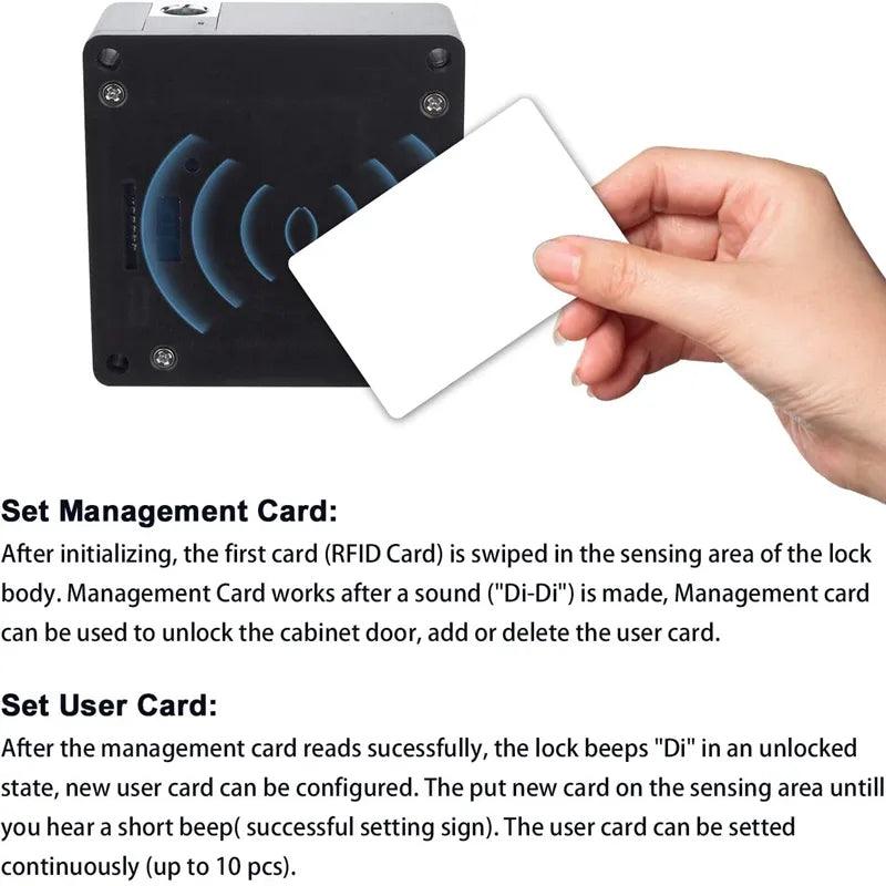 RFID Cabinet Lock: Secure Access Control for Drawers & Cabinets  ourlum.com   