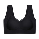 Traceless Summer Ice Silk Underwear Women Gather Anti-sagging Bra