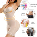 Detachable Straps Full Body Shaper for Tummy Slimming & Butt Lifting Postpartum Wear