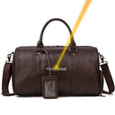 Big Capacity Genuine Leather Travel Bag For Men Women Stylish