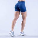 Women's Seamless Scrunch Butt Biker Shorts - Sexy Athletic Cycling & Yoga Shorts