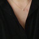 Sparkling Zircon Clavicle Chain Necklace - Elegant Women's Wedding Jewelry  ourlum.com   