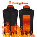 21 Heated Vest Electric Heated Jackets Men Women Sportswear