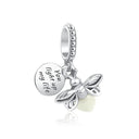 Sweet Home Family Pandora Charm Bracelet Bead DIY Women Jewelry