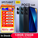 World Premiere POCO C65 Global Version 6GB 128GB 50MP Camera