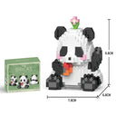 Cute Panda Mini Building Block Set - Educational Toy for Boys  ourlum.com   