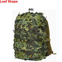 3D Camo Net Backpack Cover 60L 80L Hunting Accessories