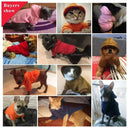 Cozy Cotton Pet Clothes: Stylish Warm Hoodies for Small to Large Dogs  ourlum.com   