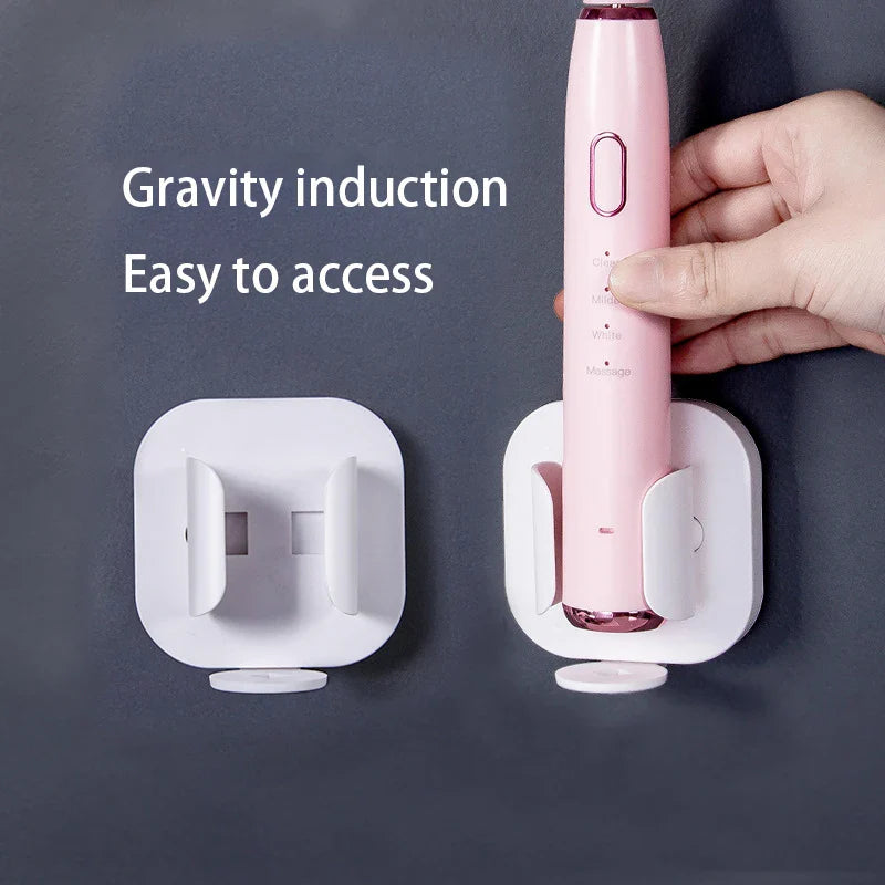 Electric Toothbrush Holder Wall-Mounted Organizer Stand Rack Kit  ourlum.com   