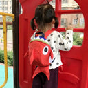 1Pcs Funny Cartoon Shark Backpack Cute Toddler Safety Harness