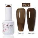 Clou Beaute Gel Polish Set for Professional Manicures