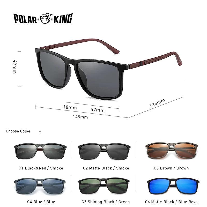 Men's Luxury Polarized Driving Sunglasses - Vintage UV400 Fishing Shades