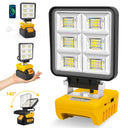 Rechargeable 5200LM LED Work Light Adjustable Cordless Floodlight