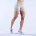 Women's Seamless Scrunch Butt Biker Shorts - Sexy Athletic Cycling & Yoga Shorts