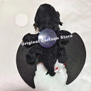 Cartoon Plush Decoration Car Interior Accessories Black Flying Dragon