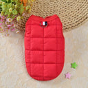 Winter Dog Jacket Windproof Coat for Small Dogs Chihuahua Clothes  ourlum Red XS 