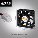 Cooling Turbo Fan: Brushless Technology for Versatile 3D Printing  ourlum.com 60mmx60mmx15mm 24V 