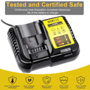 DCB112 2A Lithium Battery Charger for Dewalt 10.8-20V