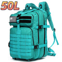 Durable 30L/50L Waterproof Tactical Backpack for Outdoor Use