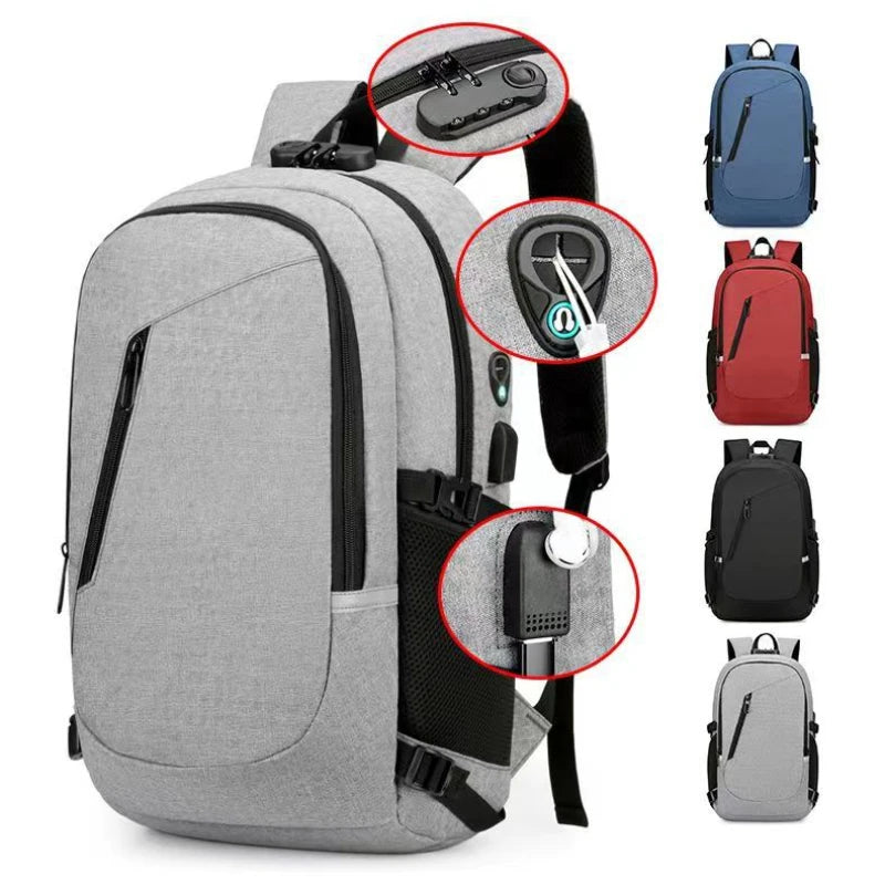 Men's Waterproof Backpack Anti-Theft Lightweight Back Bag for Men Backpack Book Bag Men Stylish Backpack 15.6" Notebook Backpack