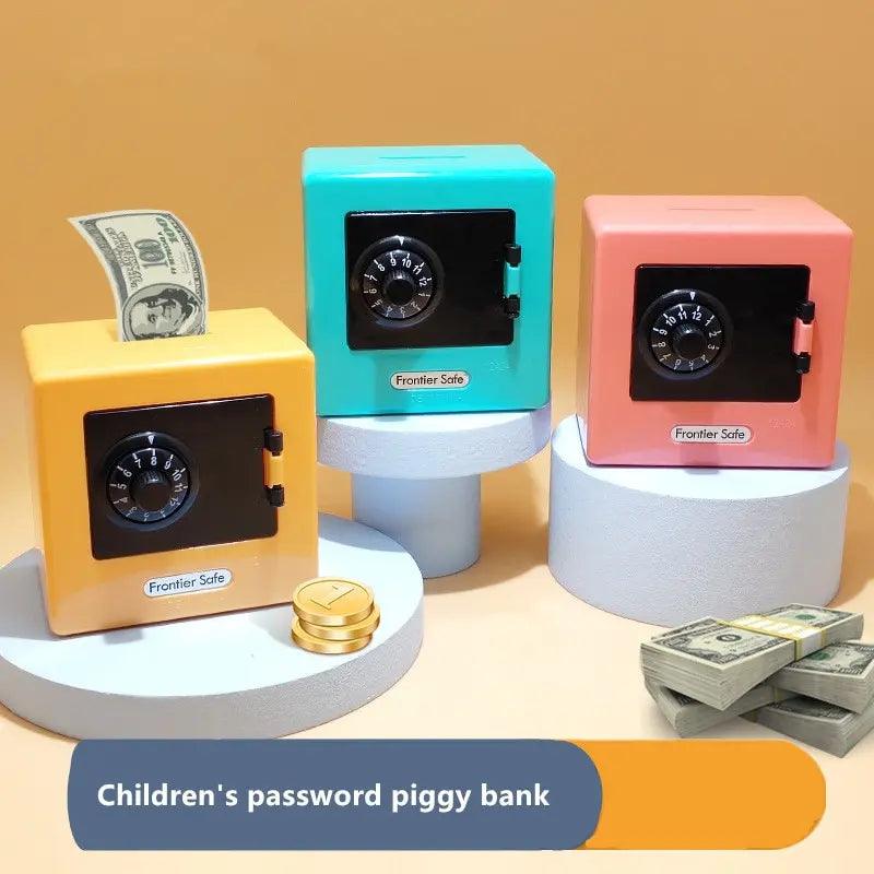 Mini Retro ATM Money Box with Rotating Password: Enhanced Security  ourlum.com   