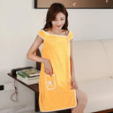 Womens Bath Towels Girls Wearable 140*85Cm Fast Drying