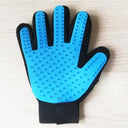 Cat Hair Removal Gloves: Ultimate Grooming Solution for Pets  ourlum.com sky blue right  