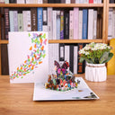 3D Animals Pop-up Cards: Butterflies, Unicorns, Cats & Dogs Gift  ourlum.com   