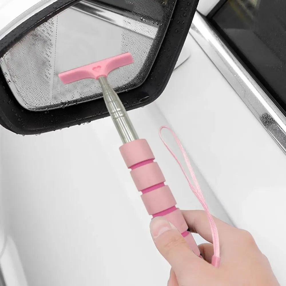 Car Mirror Wiper: Extendable Brush for Effortless Cleaning  ourlum.com   