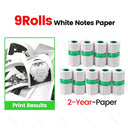 Peripage A6 Thermal Sticker Paper Rolls for DIY Projects