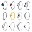 Original 925 Sterling Silver Rings For Women Luxury Jewelry