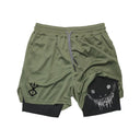 Anime Berserk Men's Fitness Shorts - Summer Upgrade  ourlum.com greenJIANK033 M 