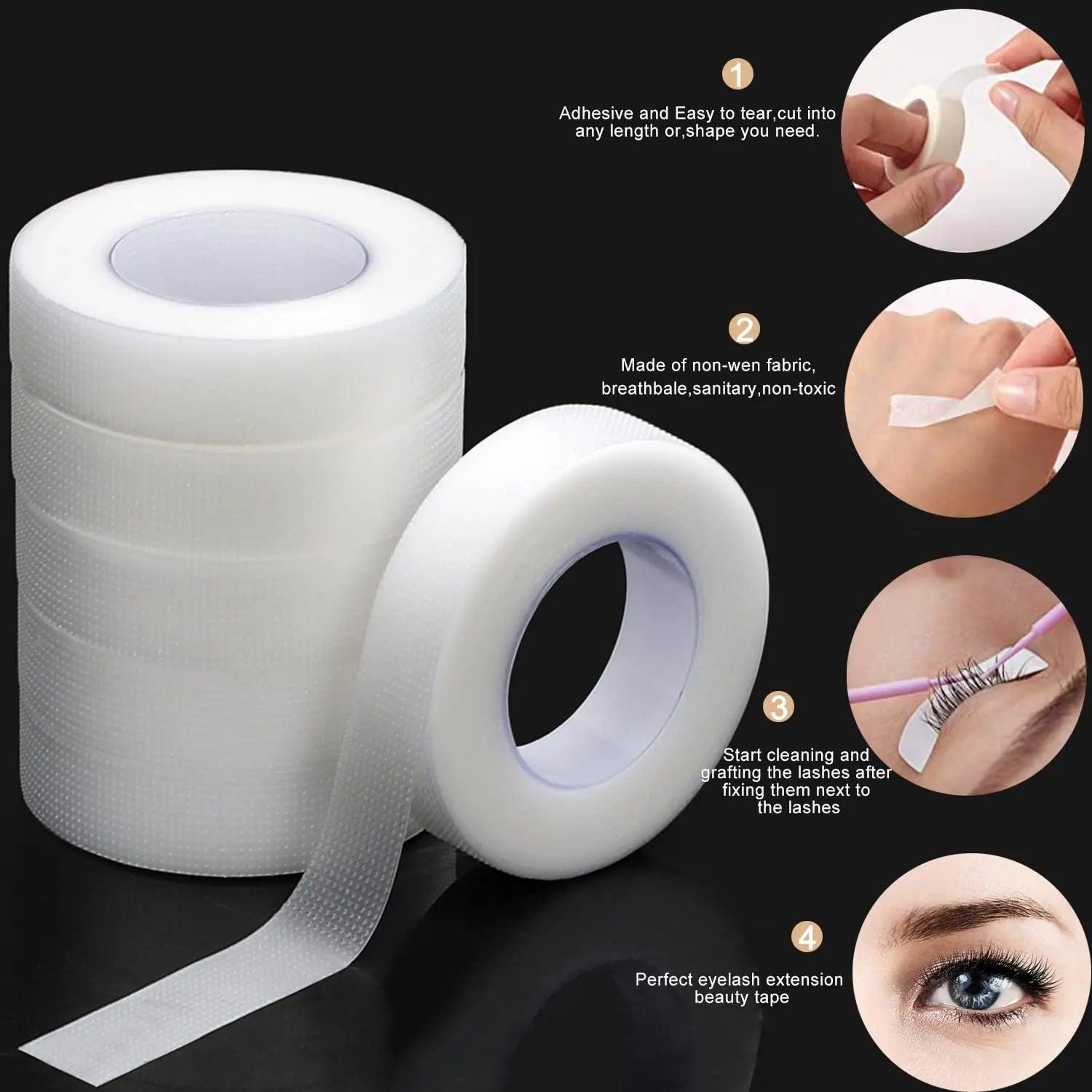 Flawless Micropore Eyelash Extension Tape: Professional Grade Transparency