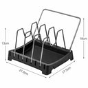 Expandable Stainless Steel Kitchen Organizer Rack for Storage