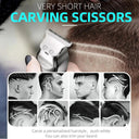 Full Metal Barber Hair Clipper Precision Trimming Tool for Men