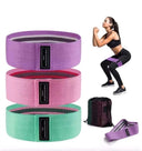 Elastic Hip Resistance Bands for Strength Training Set