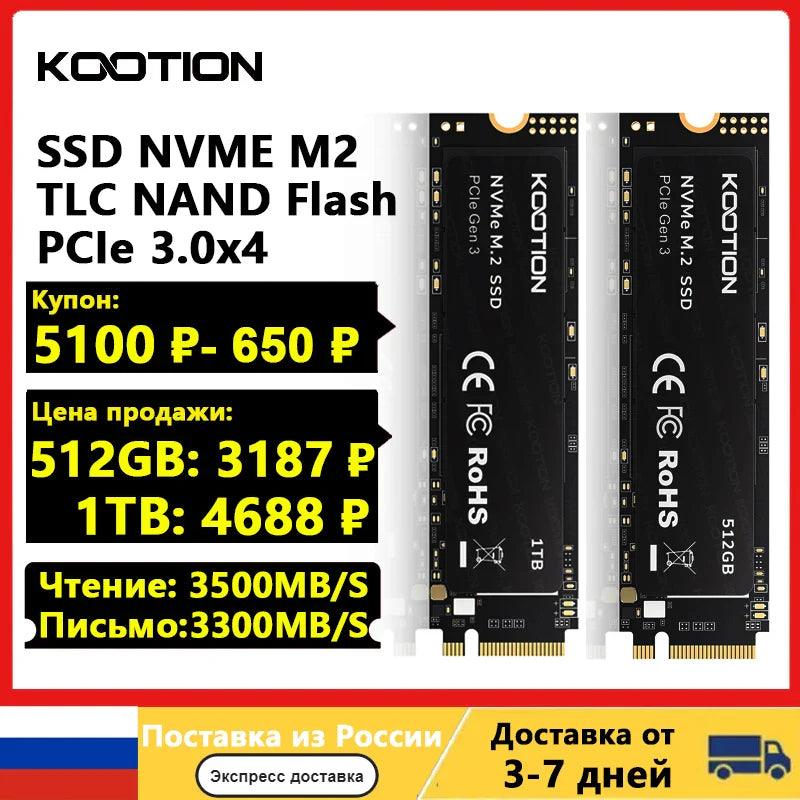 KOOTION X15 M.2 SSD: Ultra-Fast 1TB NVMe PCIe Solid State Drive  ourlum.com 256GB brazil 