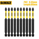 DEWALT 89mm PH2 Hex Screwdriver Bit Set for Wood and Masonry