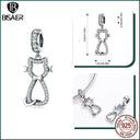 Cute Dog Charm Bead Pendant for Women DIY Bracelet Jewelry