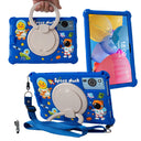 Soft Silicone Kids Rotating Stand Case for 10.1 Inch Tablet