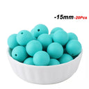 Baby Round Silicone Beads Safe Multi-functional Teething Relief