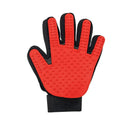 Cat Hair Removal Gloves: Ultimate Grooming Solution for Pets  ourlum.com red left  