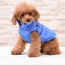 Winter Pet Down Jacket Cozy Coat for Small Dogs Cats